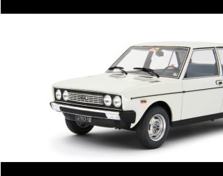 Fiat 131 1600 Mirafiori Special 1974 Bianco - weiß Laudoracing 1:18 Resinemodell (Türen, Motorhaube... nicht zu öffnen!)